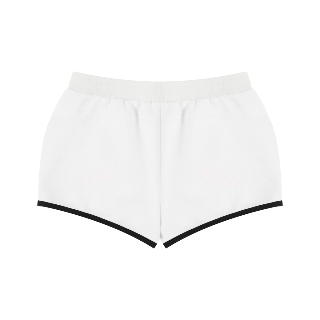 Women's Retro Contrast Binding Shorts