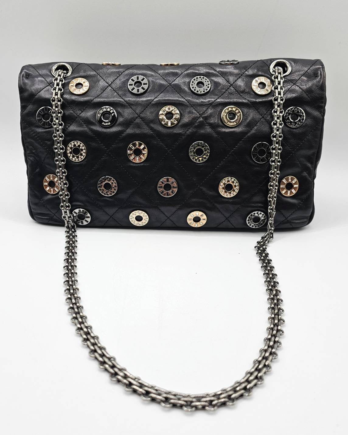 Chanel Star Attitude Flap Bag Leather Large
