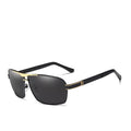 Luxury Men Business Classic Metal Frame/ Polarized Glasses on Sunglasses With UV400 Protection