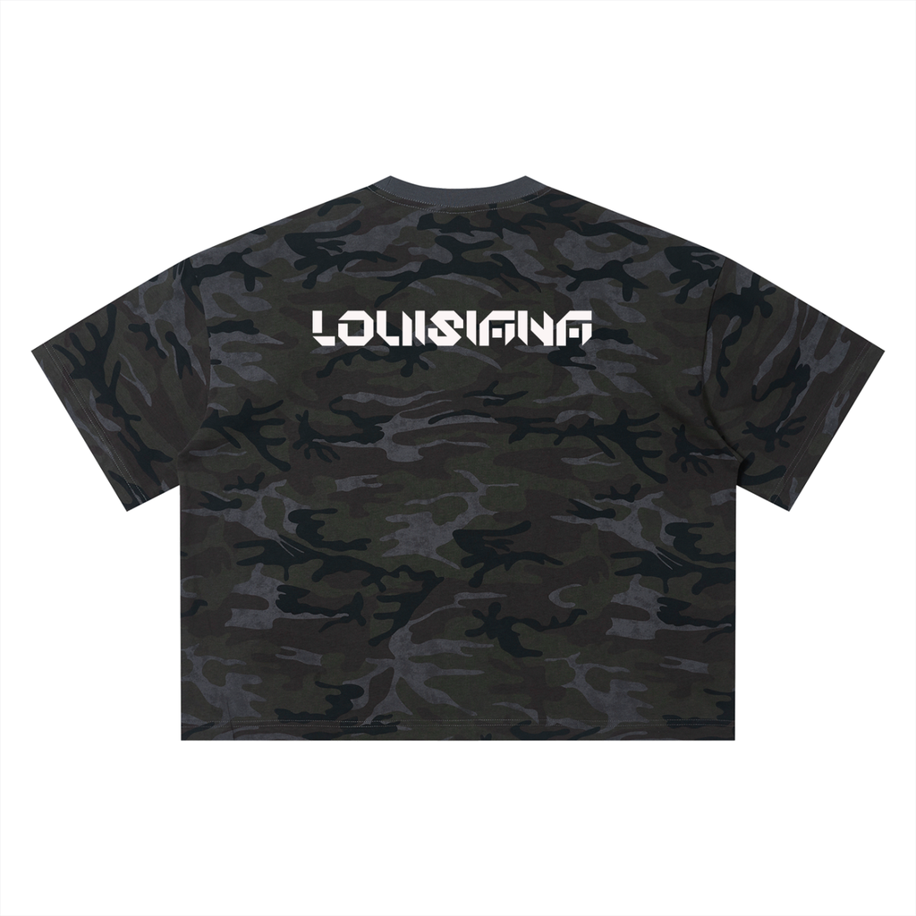 Unisex Camo Boxy T-Shirt