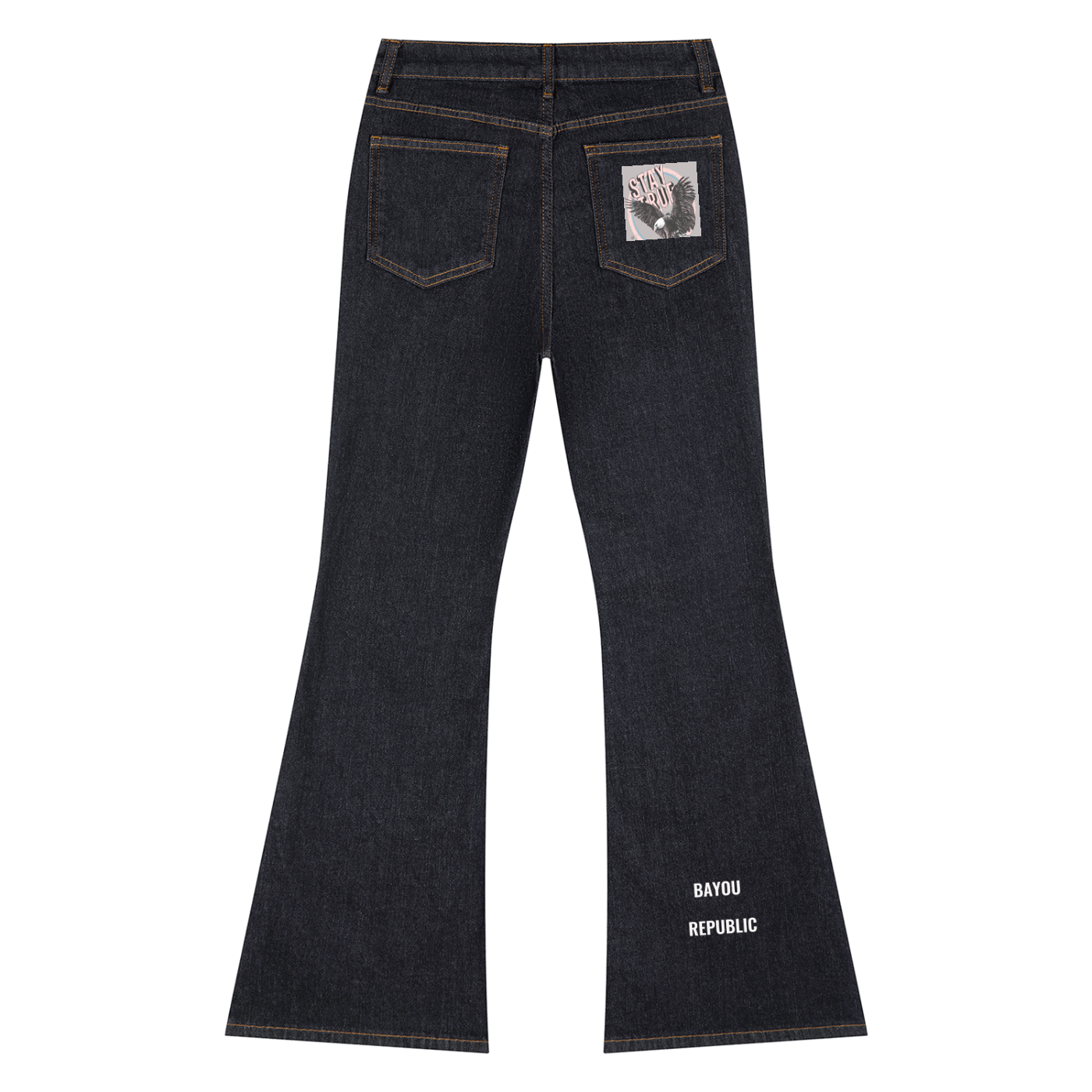 Women's High-Rise Flared Jeans