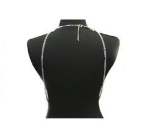 Body chain jewelry necklace