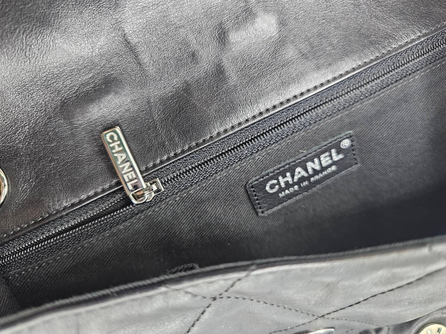 Chanel Star Attitude Flap Bag Leather Large