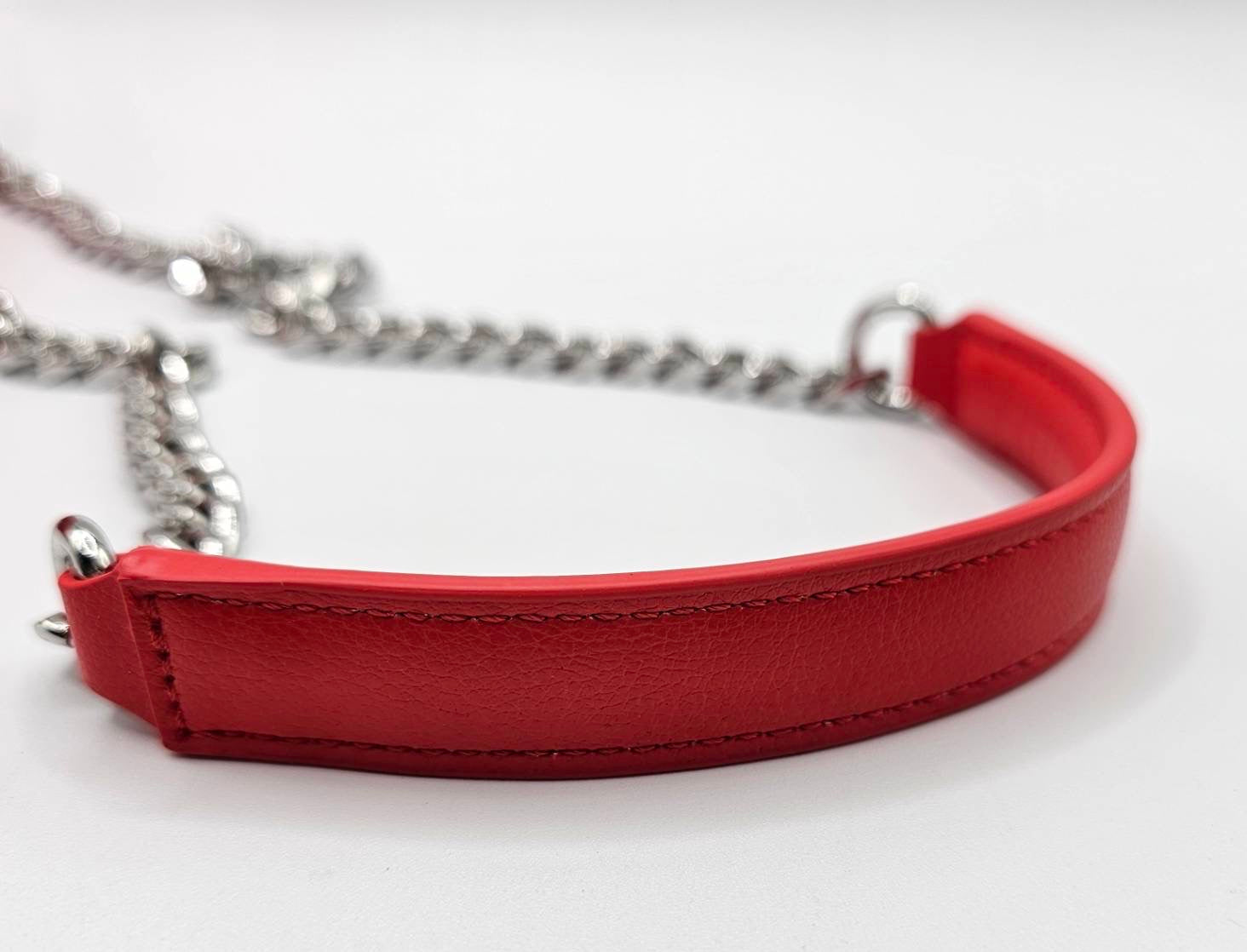 Versace Couture Red Logo Bag