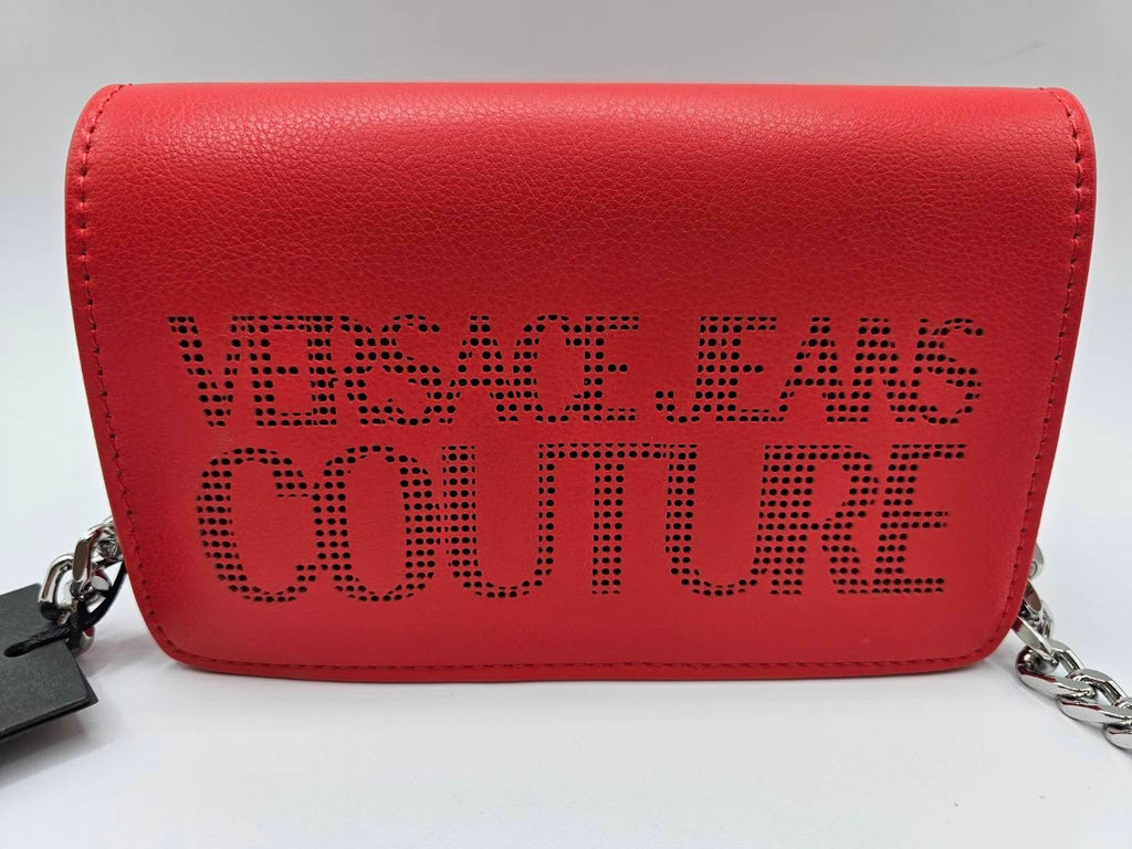 Versace Couture Red Logo Bag