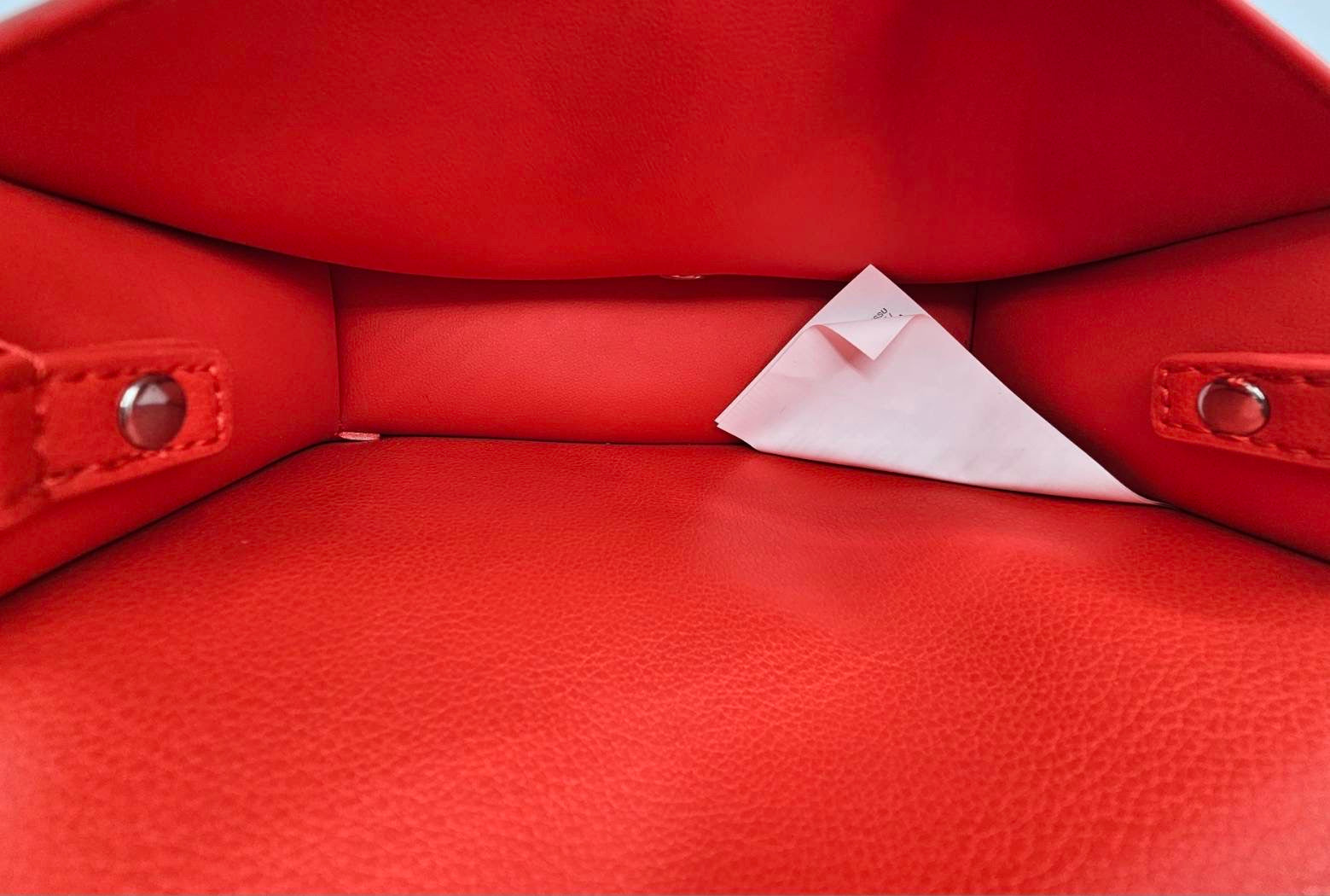Versace Couture Red Logo Bag