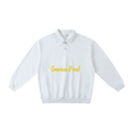 American Proud Polo-Collar Sweatshirt