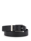 Gucci Men Black Belt Leather