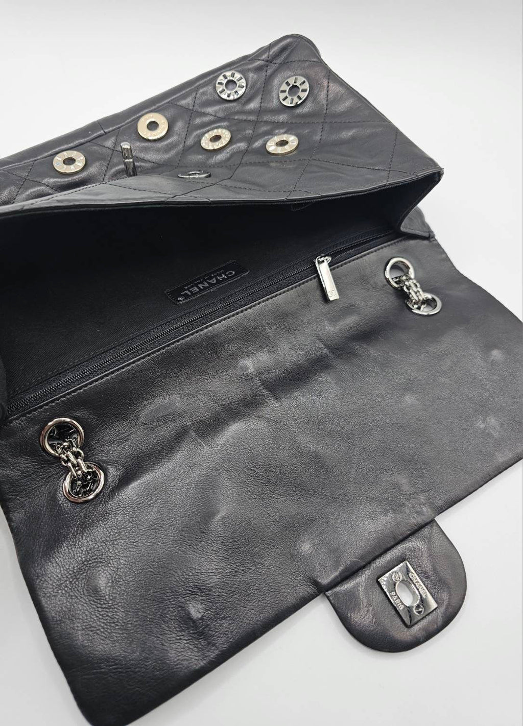 Chanel Star Attitude Flap Bag Leather Large