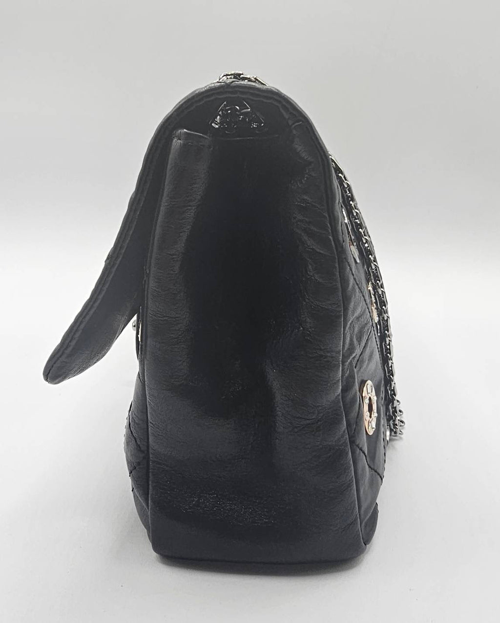 Chanel Star Attitude Flap Bag Leather Large
