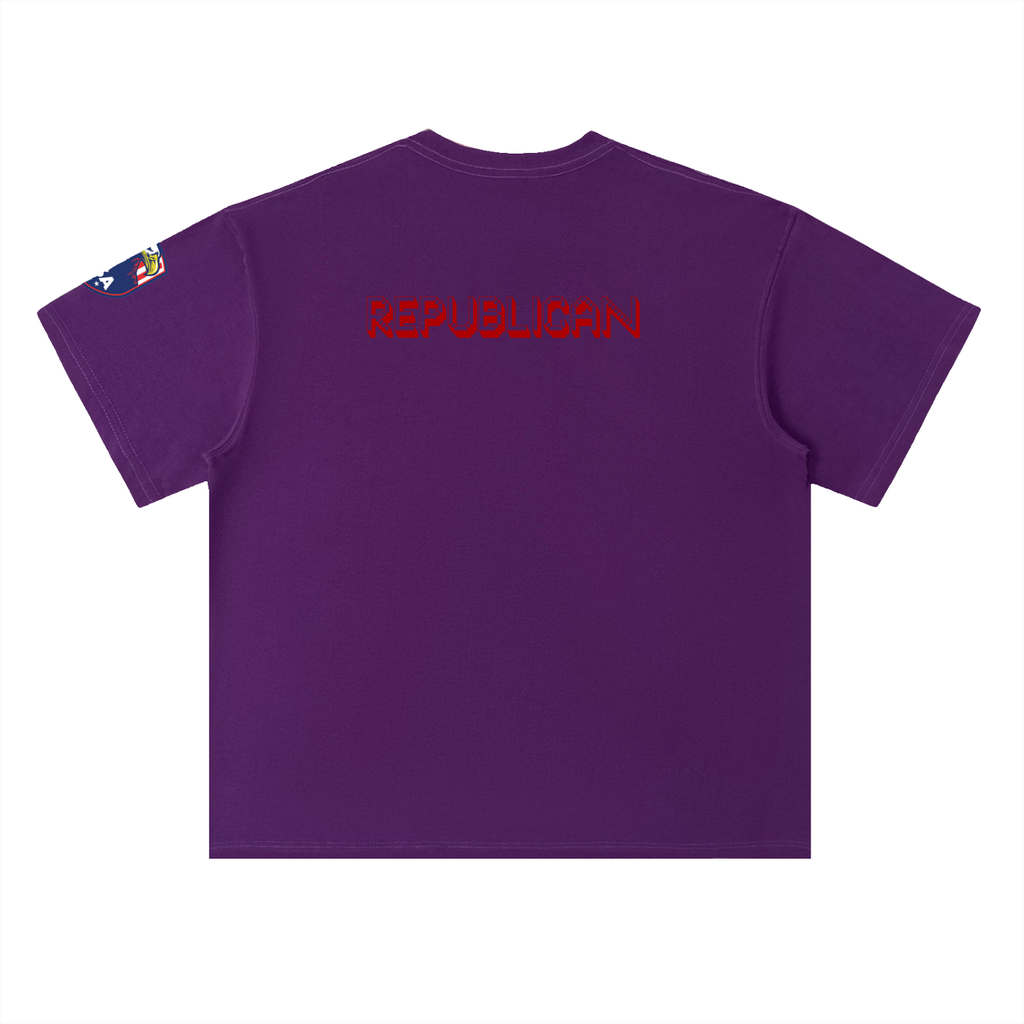Heavyweight Drop Shoulder Cotton T-Shirt