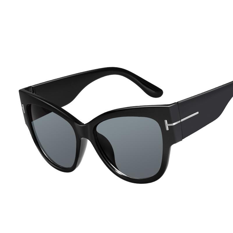 Vintage Retro Luxury Woman Designer Cat Eye In UV400 Protection