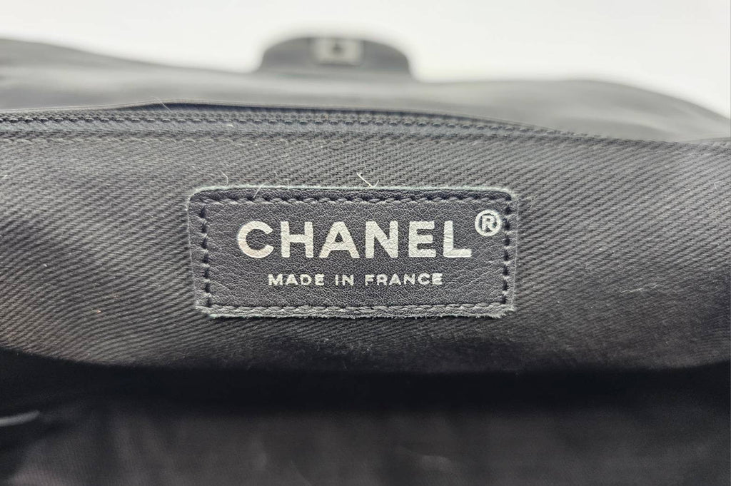 Chanel Star Attitude Flap Bag Leather Large