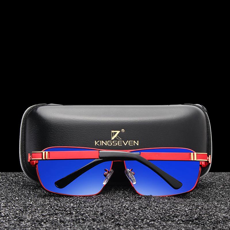 Luxury Men Business Classic Metal Frame/ Polarized Glasses on Sunglasses With UV400 Protection