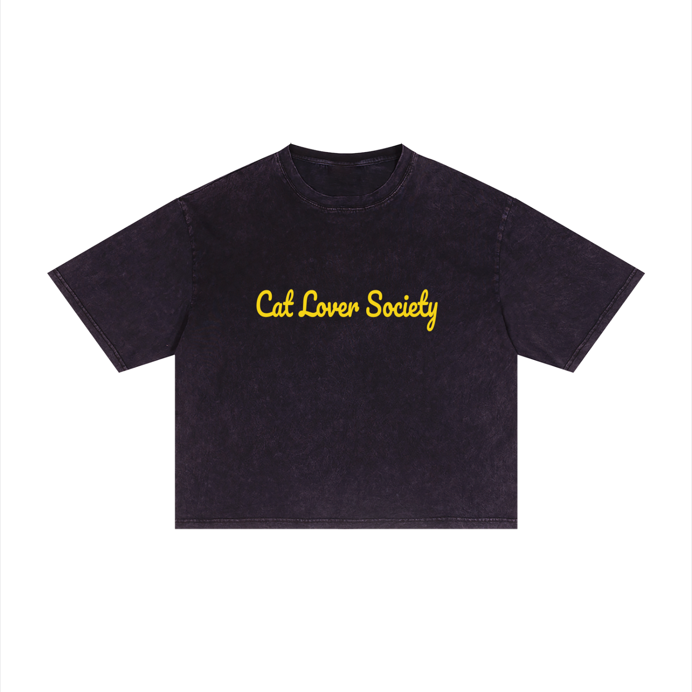 Unisex Mineral Wash Boxy T-Shirt