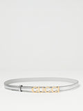 Gucci Belt Woman Silver