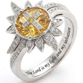 The Lord is my Light/ Salvation Women's Luxury Ring