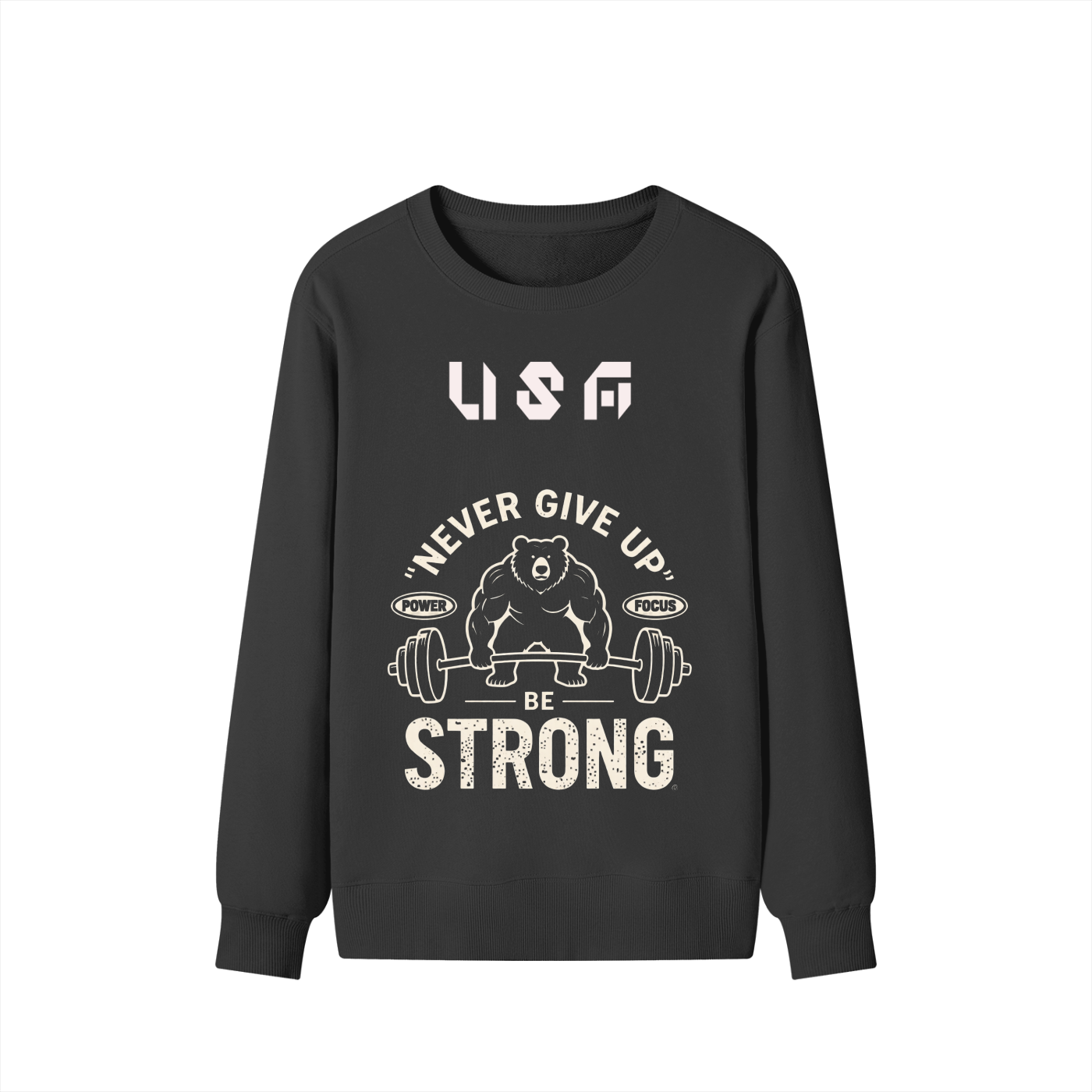 USA Be Strong Unisex Cotton Sweatshirt
