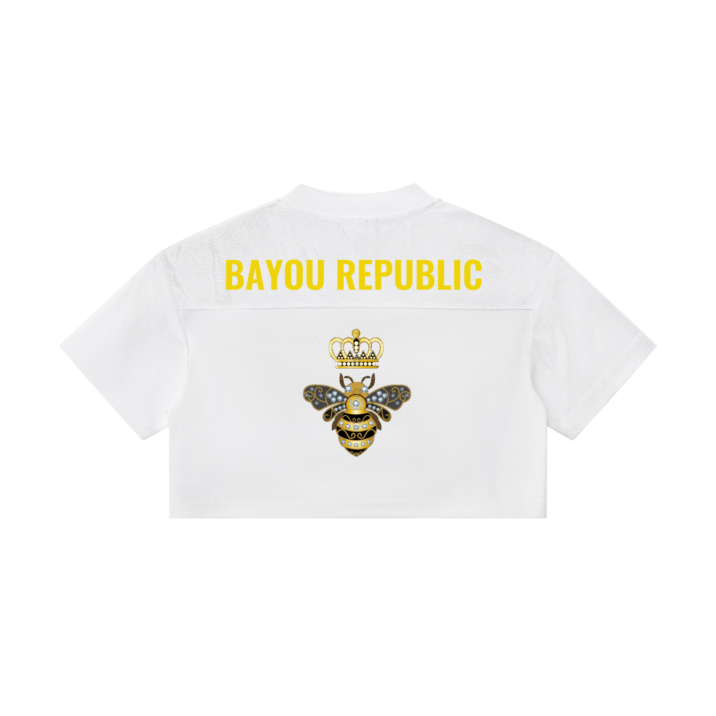 Women’s Cropped Paneled V-Neck Jersey