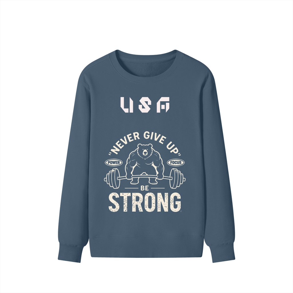 USA Be Strong Unisex Cotton Sweatshirt