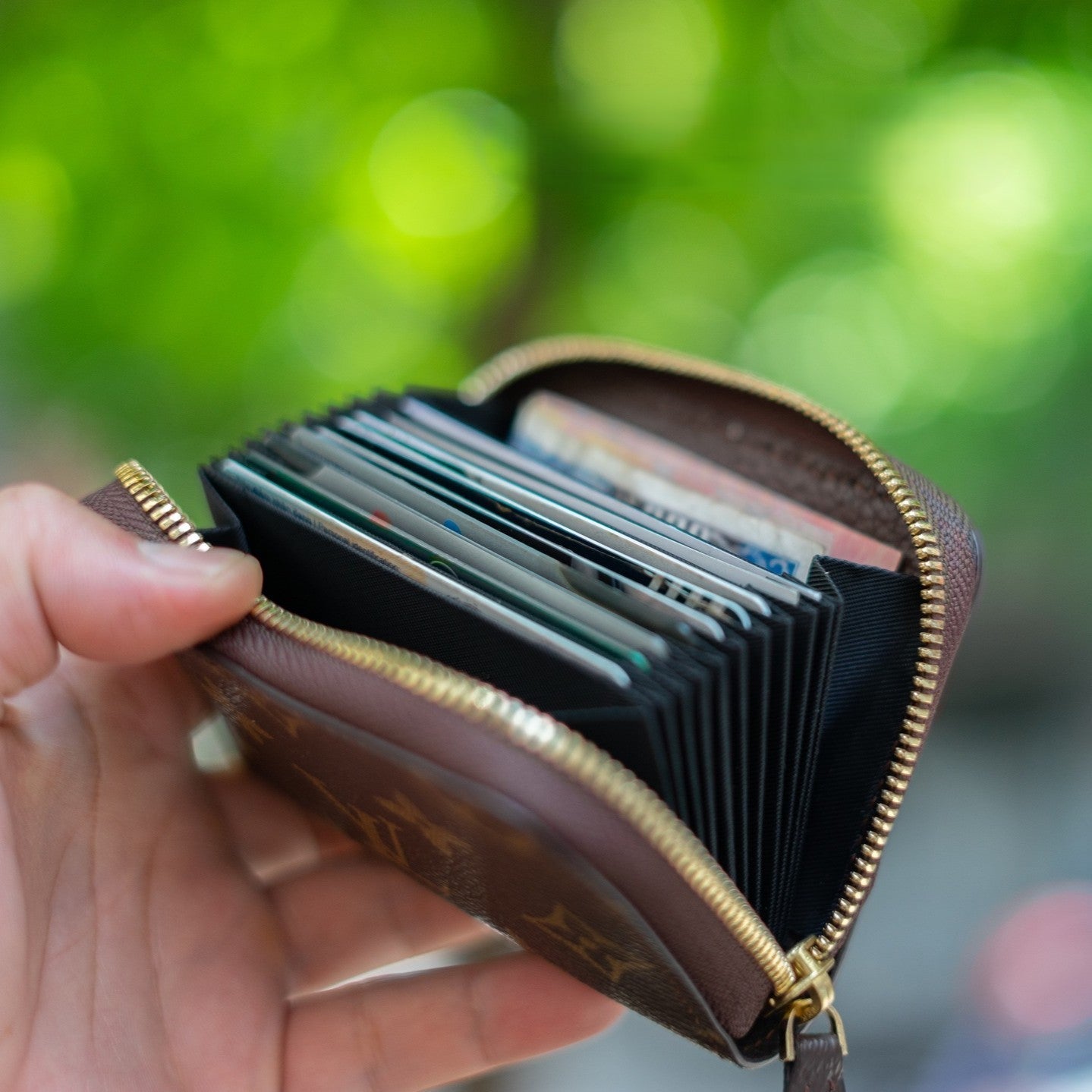 Recycled Louis Vuitton Wallet – Card Holder 2