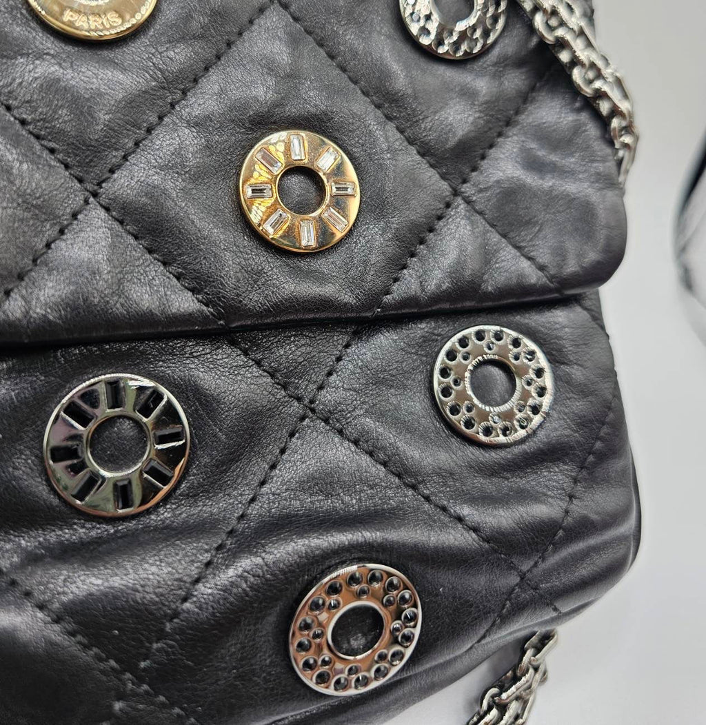Chanel Star Attitude Flap Bag Leather Large