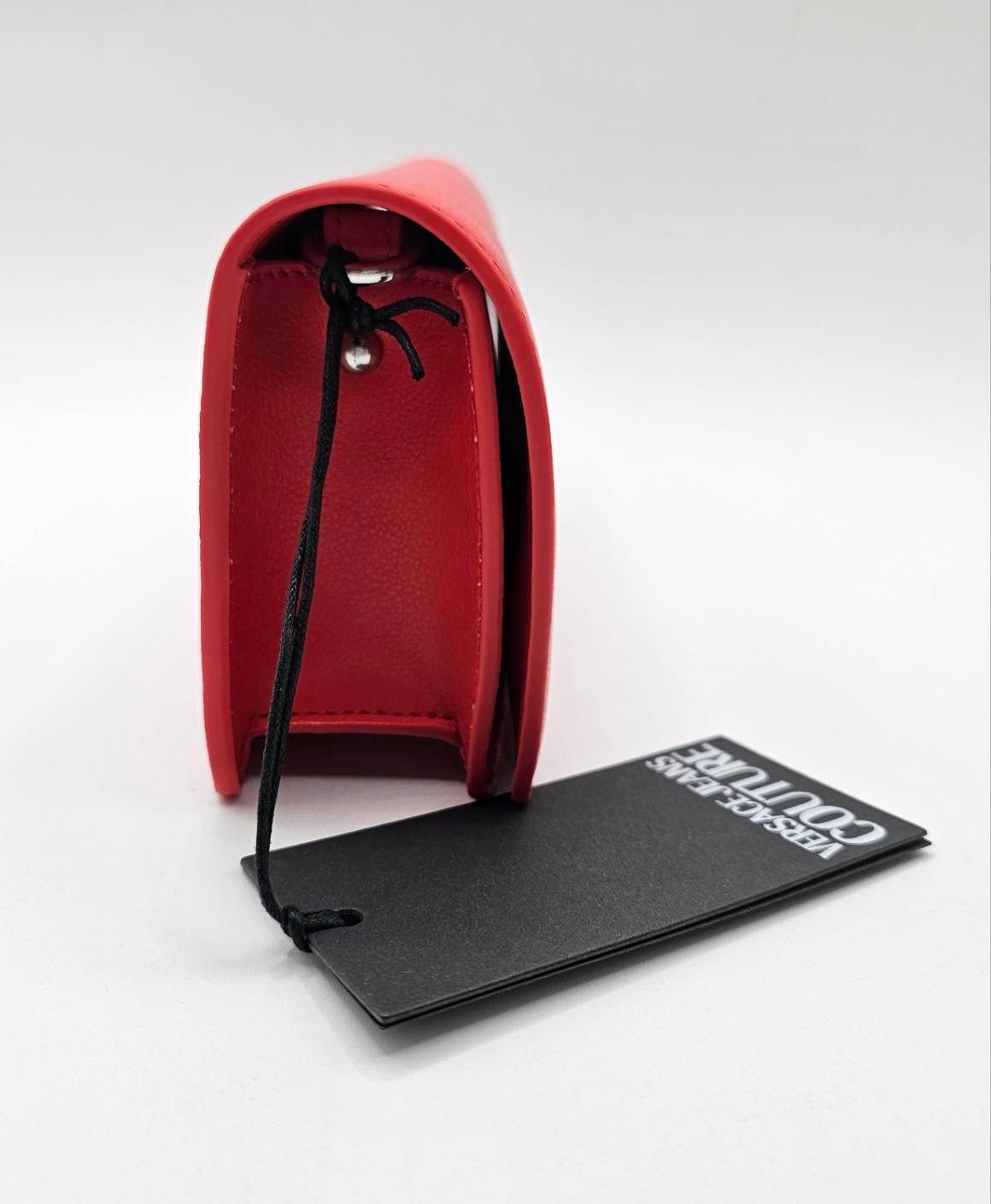Versace Couture Red Logo Bag