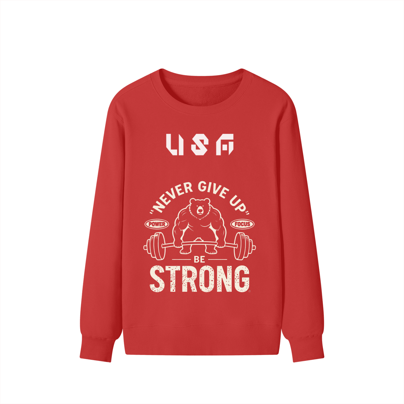 USA Be Strong Unisex Cotton Sweatshirt