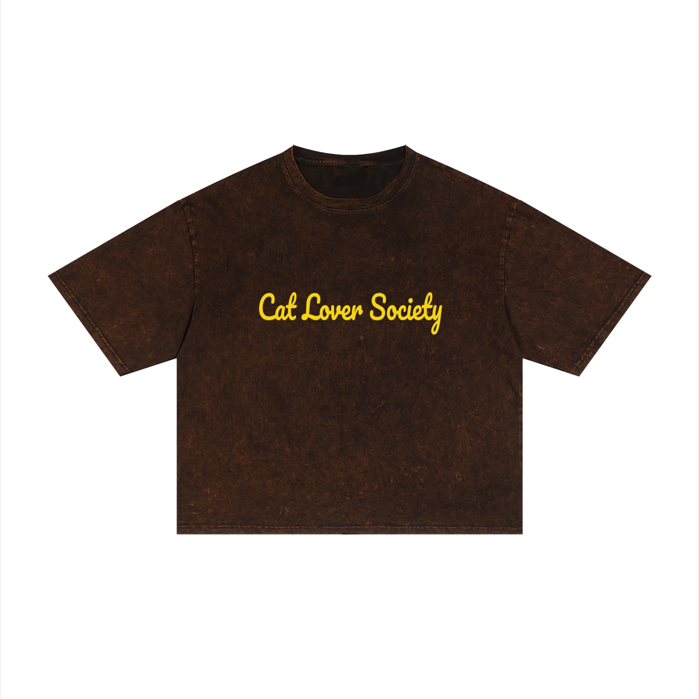 Unisex Mineral Wash Boxy T-Shirt