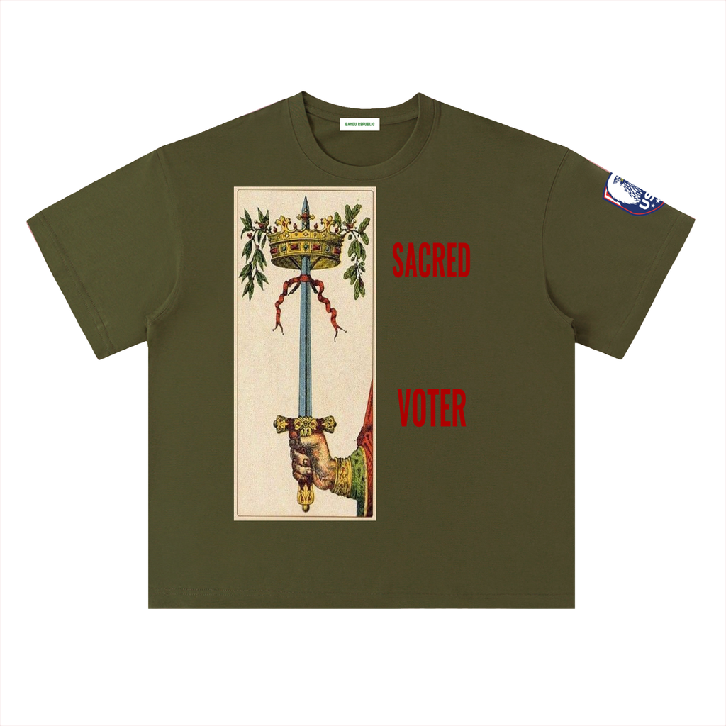 Heavyweight Drop Shoulder Cotton T-Shirt
