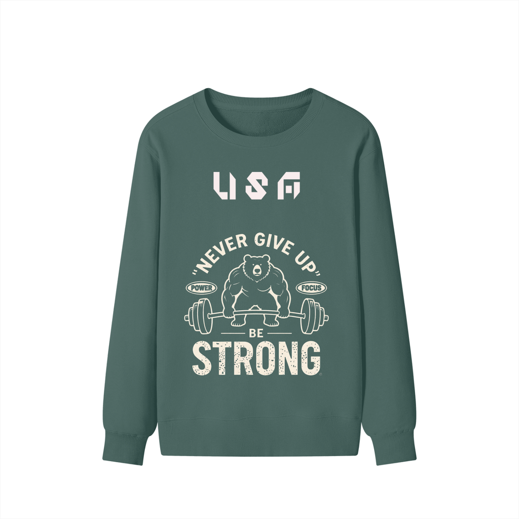 USA Be Strong Unisex Cotton Sweatshirt