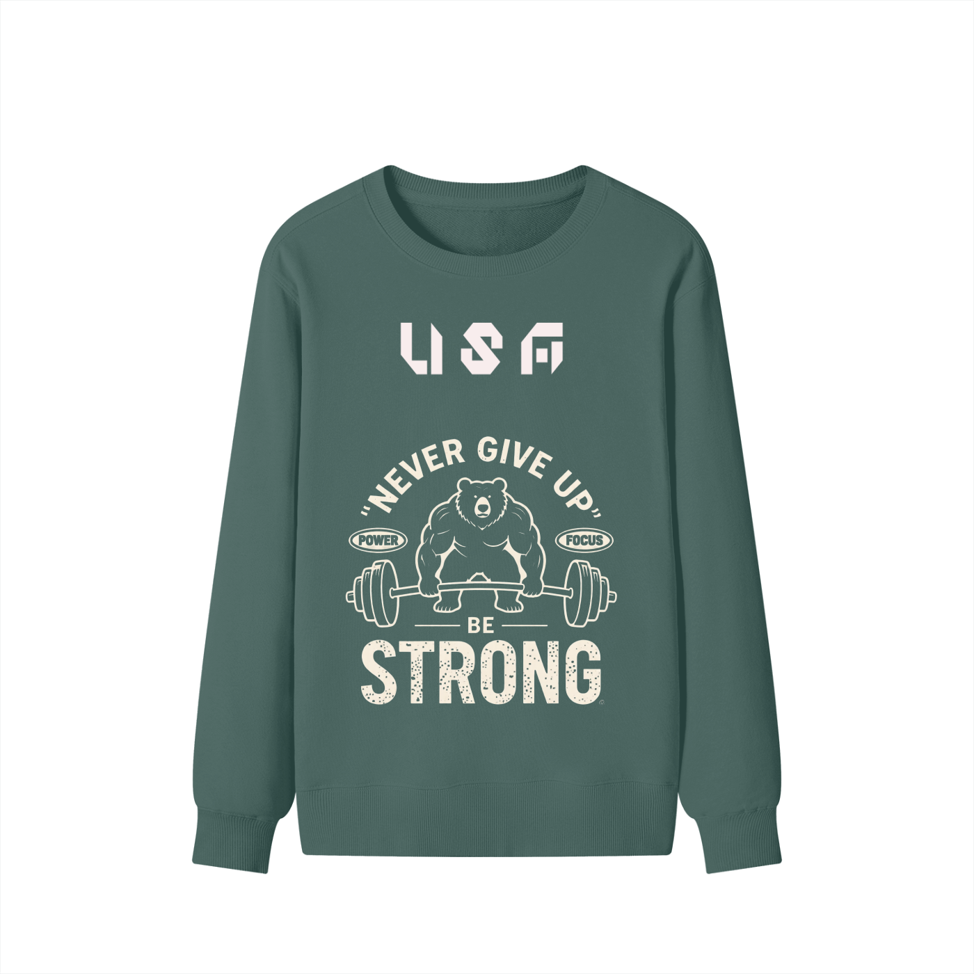 USA Be Strong Unisex Cotton Sweatshirt