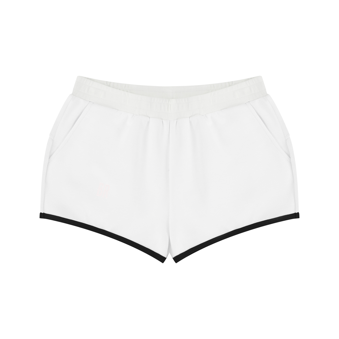 Women's Retro Contrast Binding Shorts