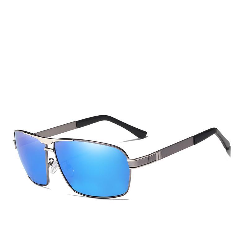 Luxury Men Business Classic Metal Frame/ Polarized Glasses on Sunglasses With UV400 Protection