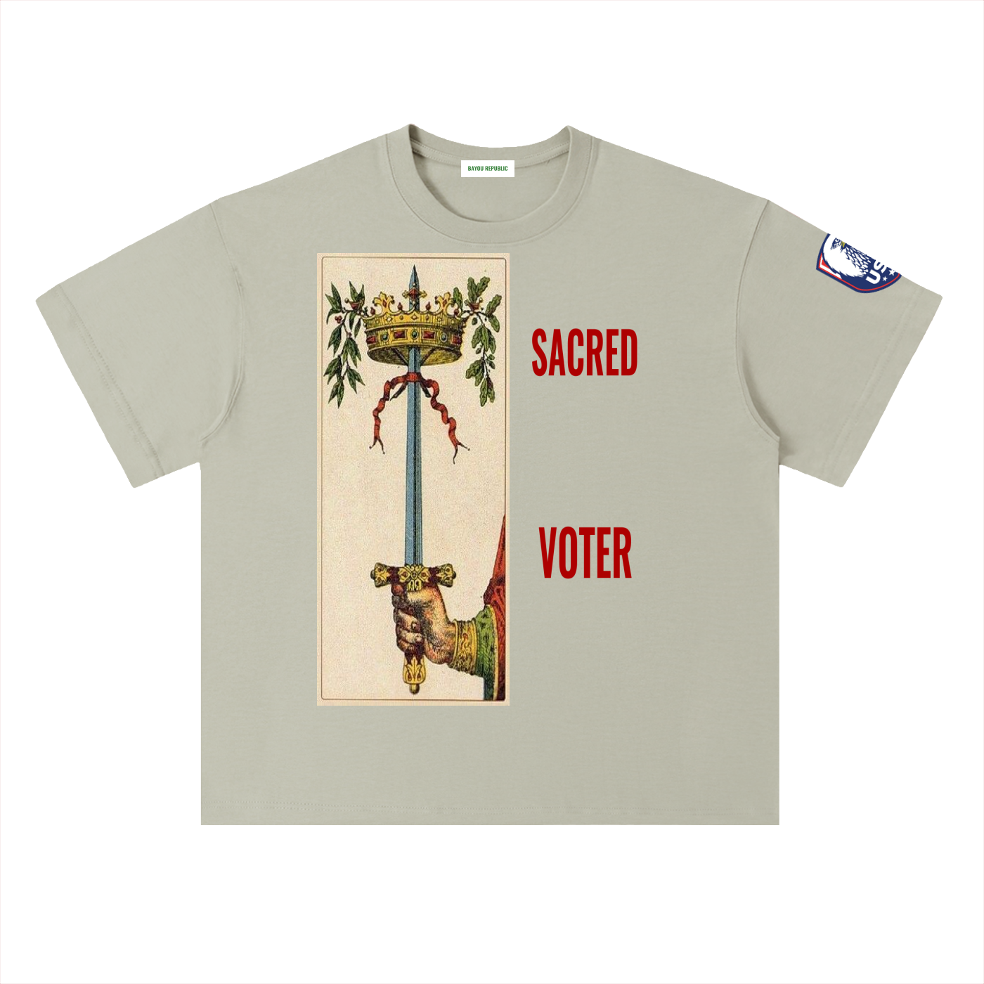 Heavyweight Drop Shoulder Cotton T-Shirt
