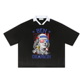 Unisex Striped Boxy Soccer Jersey
