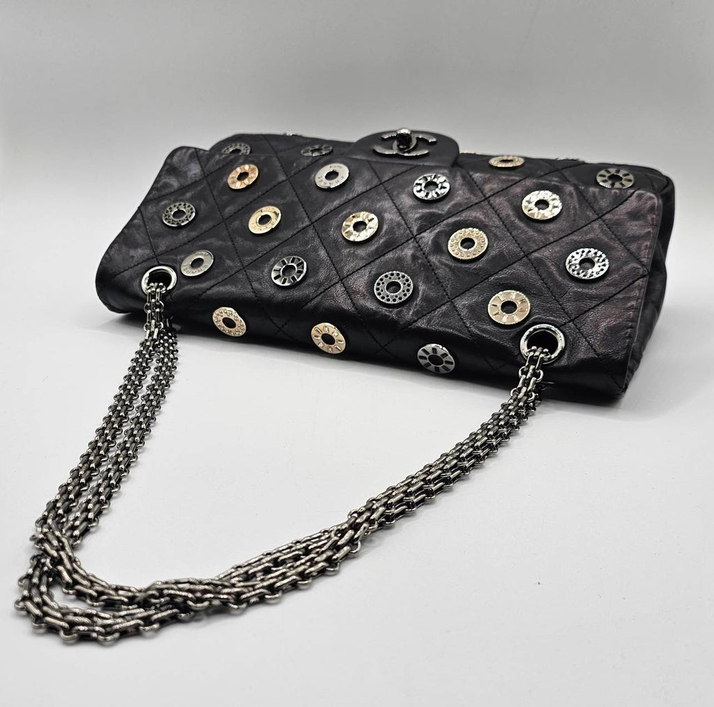 Chanel Star Attitude Flap Bag Leather Large
