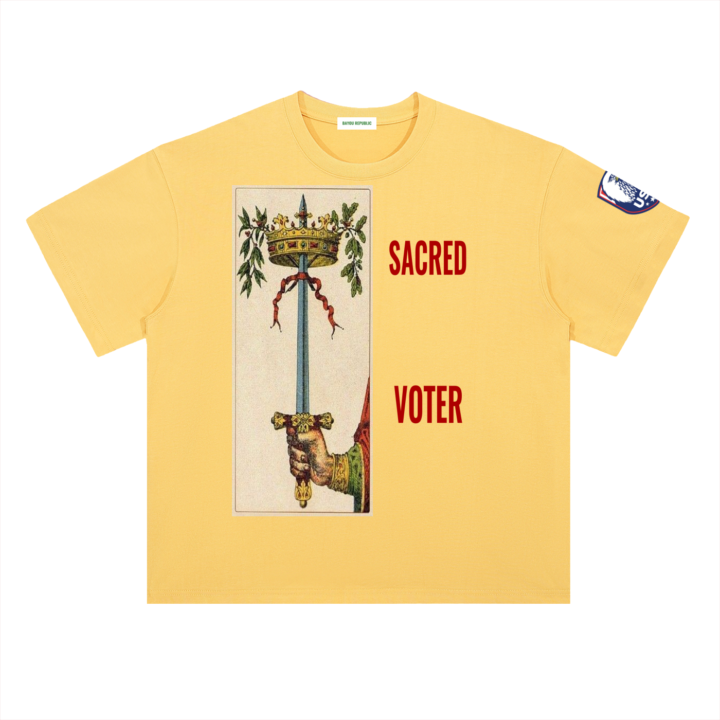 Heavyweight Drop Shoulder Cotton T-Shirt
