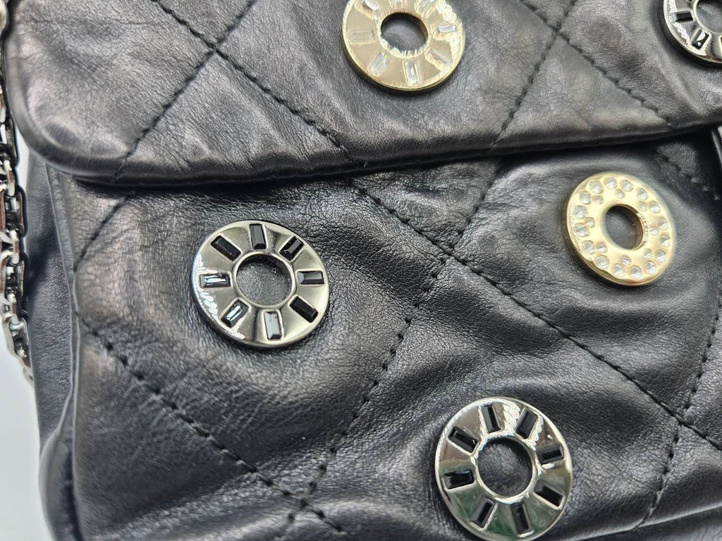 Chanel Star Attitude Flap Bag Leather Large