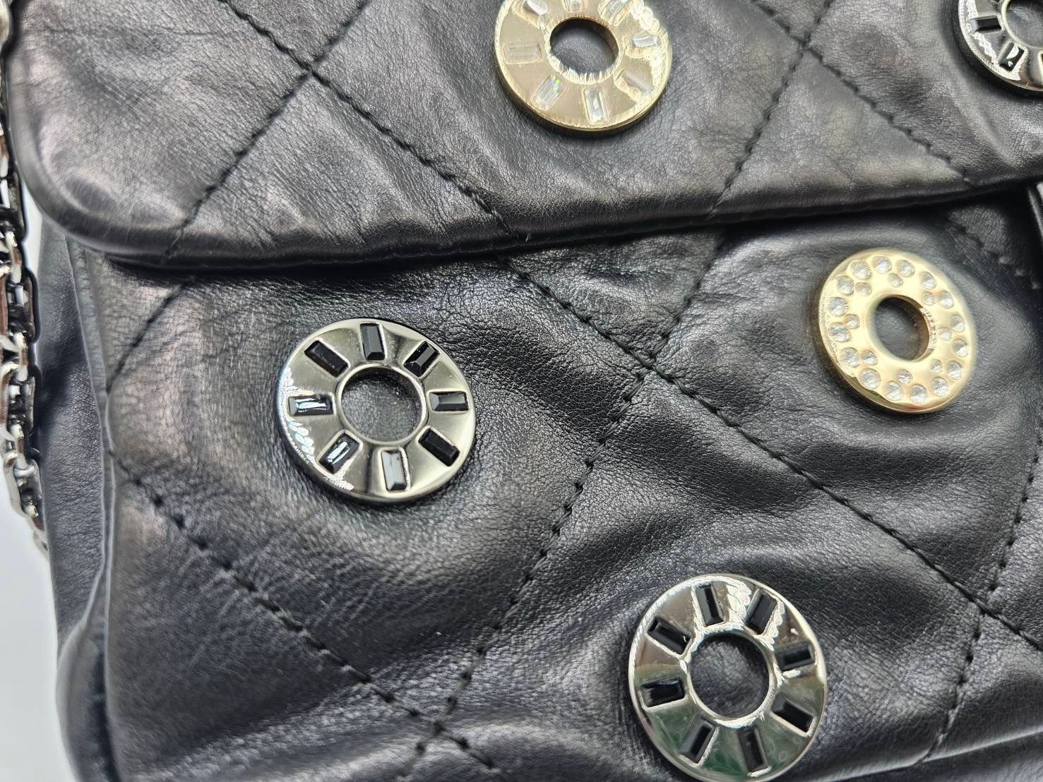 Chanel Star Attitude Flap Bag Leather Large