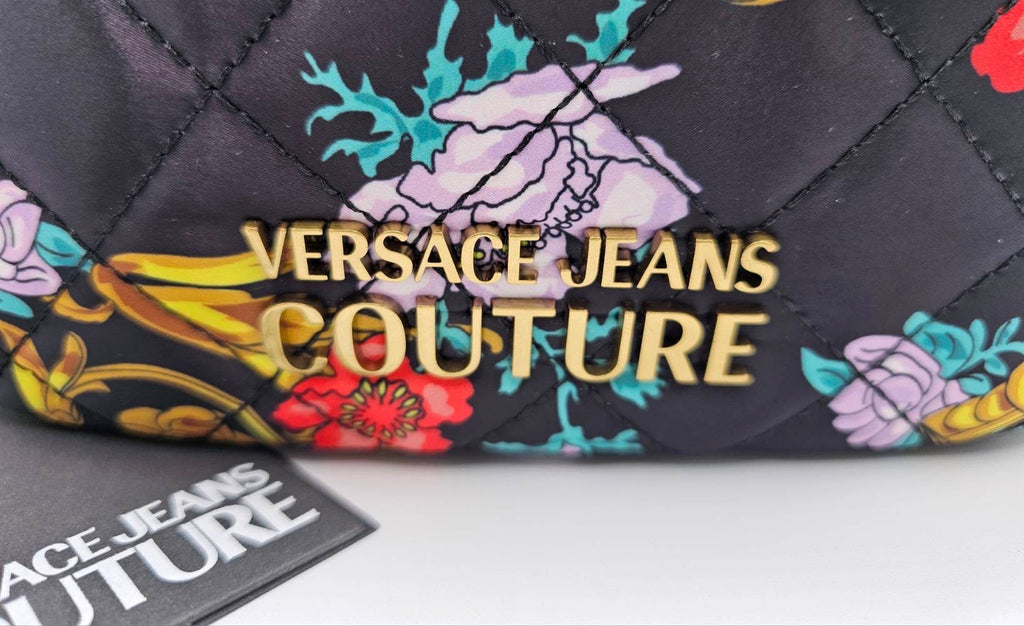 Versace Couture Floral Quilted Cross Body