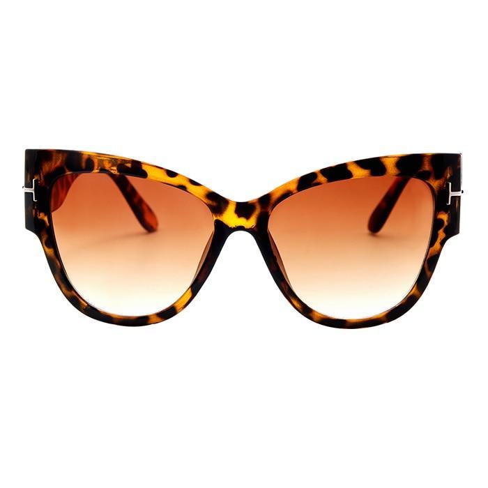 Vintage Retro Luxury Woman Designer Cat Eye In UV400 Protection