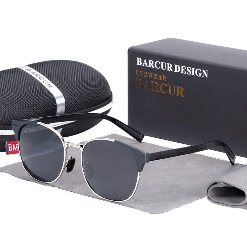 Aluminium Magnesium Sunglasses for Men With UV400 Protection