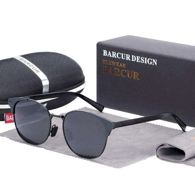Aluminium Magnesium Sunglasses for Men With UV400 Protection