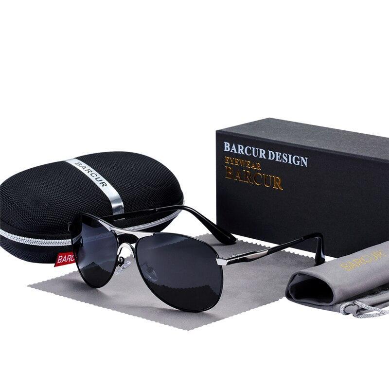 Aviation Pilot Polarized Sunglasses With UV400 Protection
