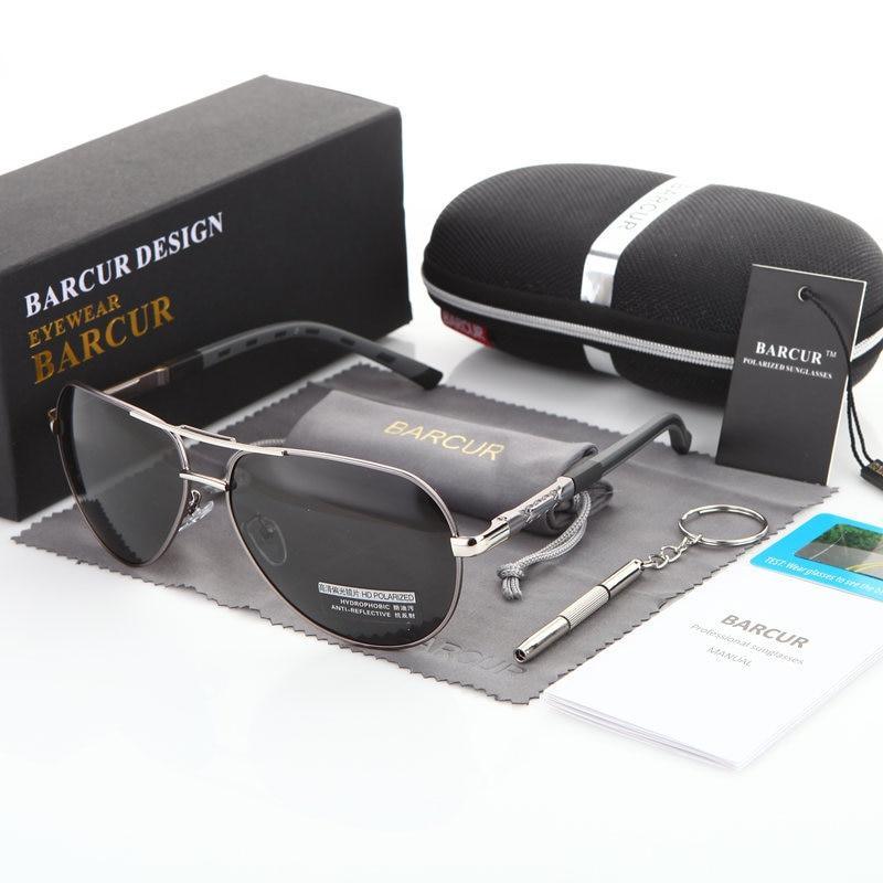 Aluminum Magnesium Men's Polarized  Mirror Aviation Design
