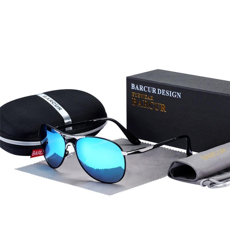 Aviation Pilot Polarized Sunglasses With UV400 Protection