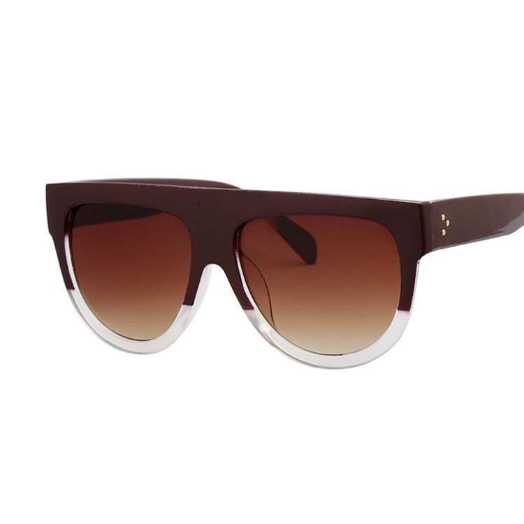 Retro Vintage Oversized Women UV400 Protection