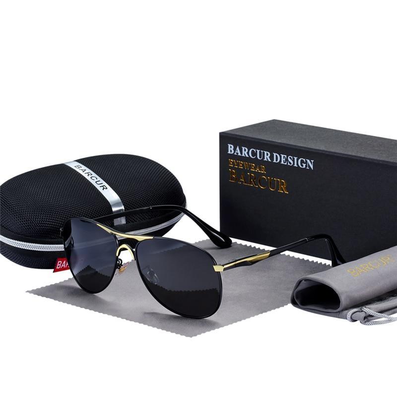 Aviation Pilot Polarized Sunglasses With UV400 Protection