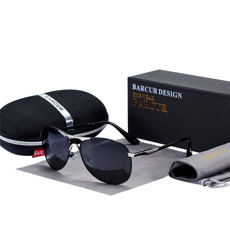 Aviation Pilot Polarized Sunglasses With UV400 Protection